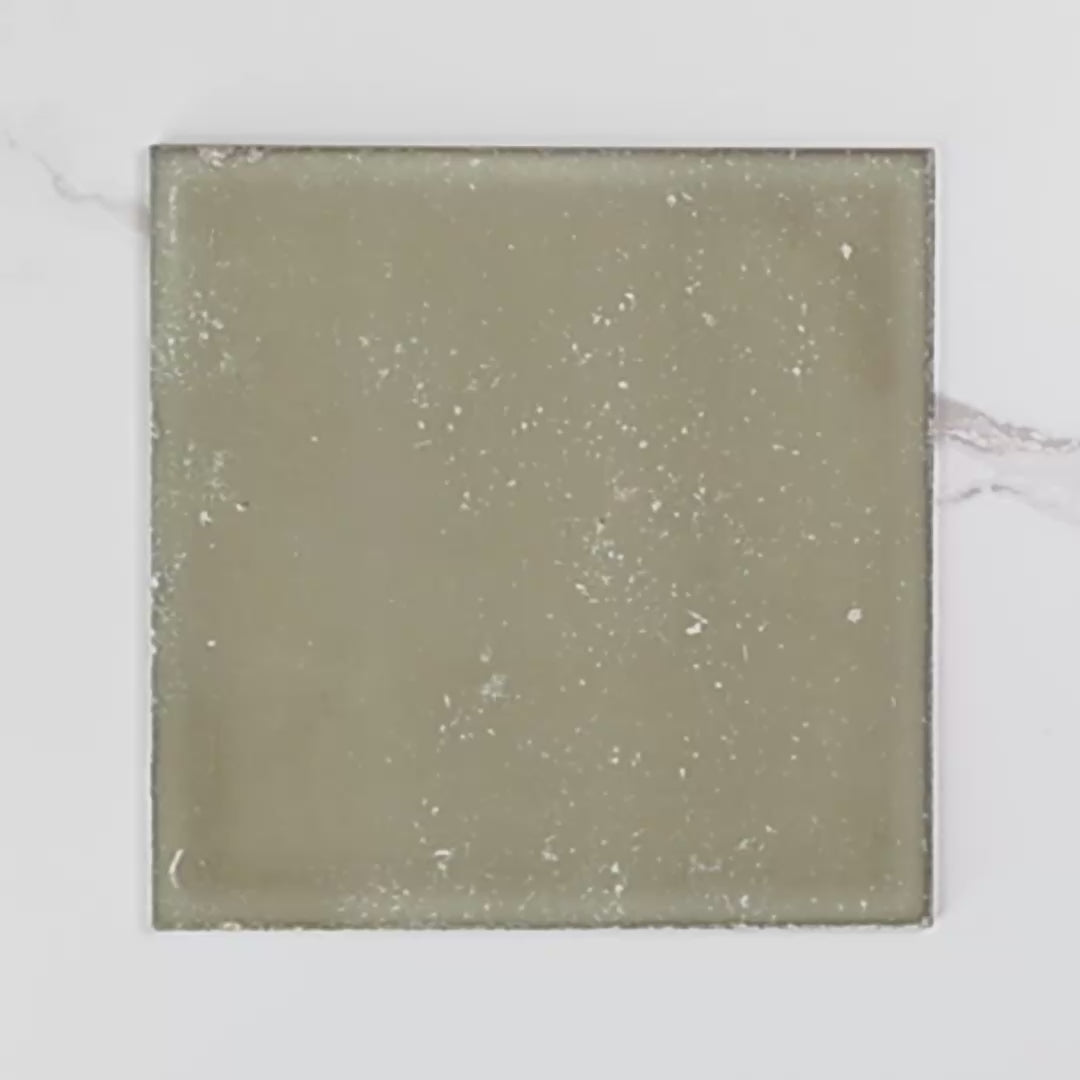 Atlantique Olive Matt 200x200mm tile video