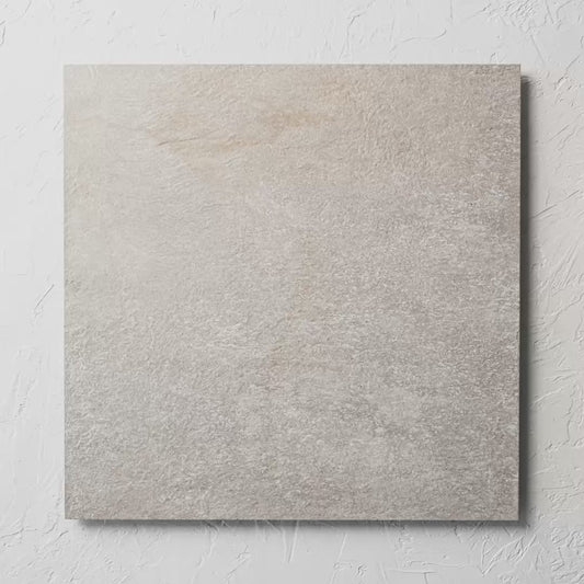Absolute Clay 600X600Mm tile shown in hand