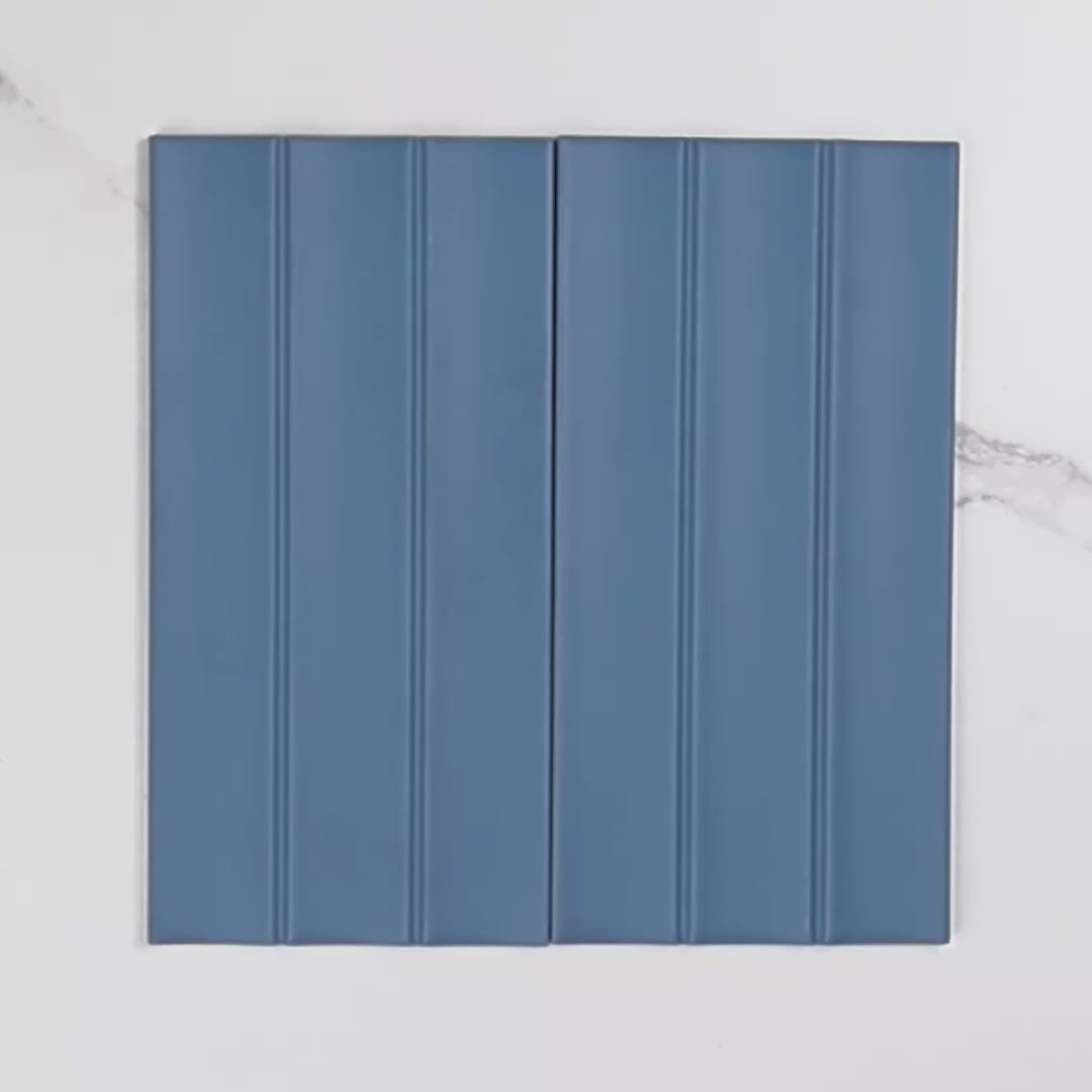 Scala Blu Matt 115x231mm tile video