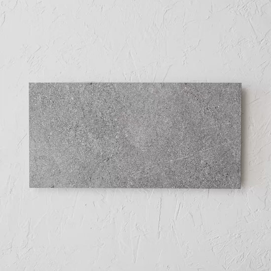 Dginostra Grigio Rectified 300X600Mm tile shown in hand
