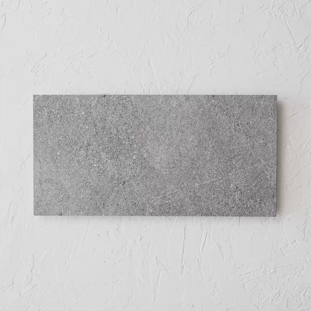 Dginostra Grigio Rectified 300X600Mm tile shown in hand
