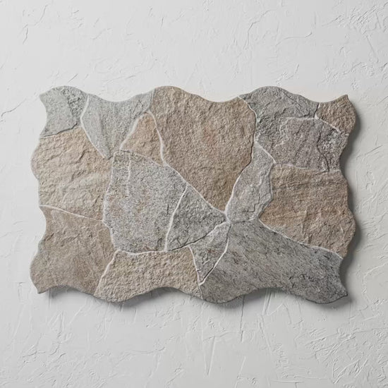 Filita Flagstone 440X660Mm tile shown in hand