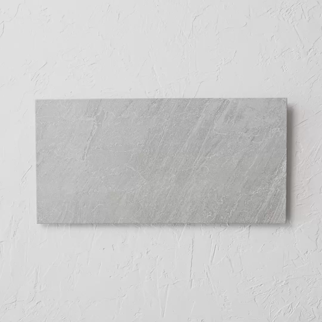 Dolomite Grey 300X600Mm tile shown in hand