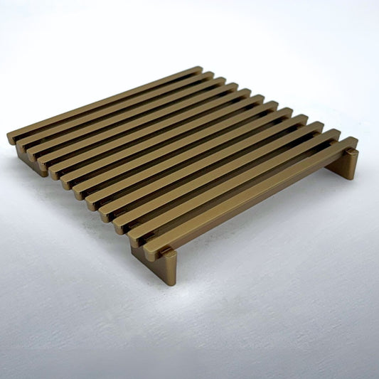 Retro Floor Waste Cover Copper 115x115mm