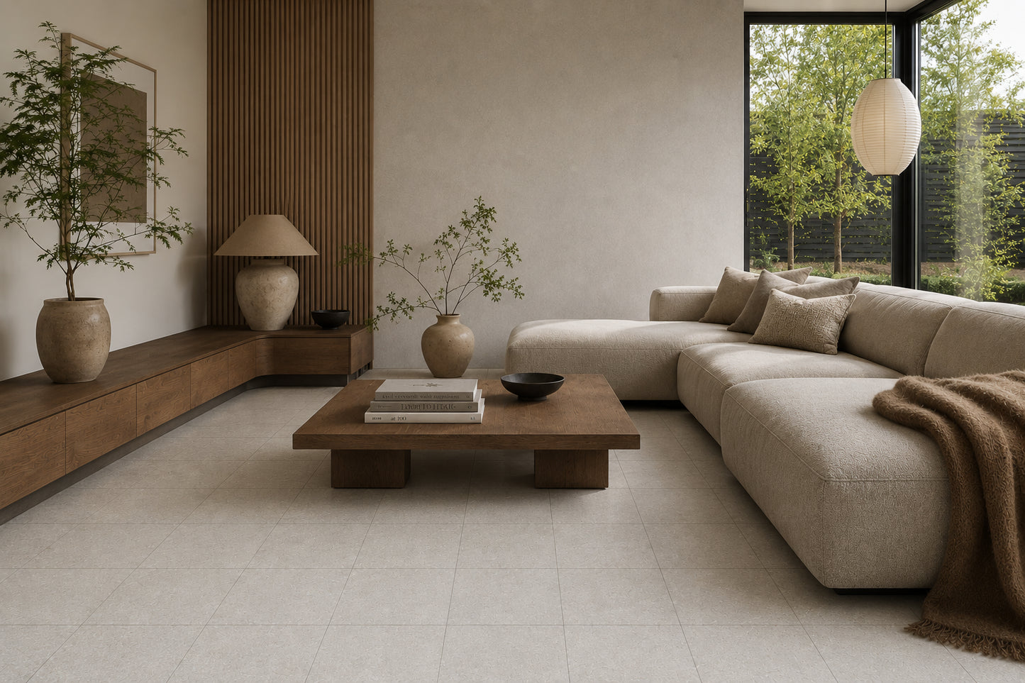 Serenity Light Mocha 300x300mm lifestyle