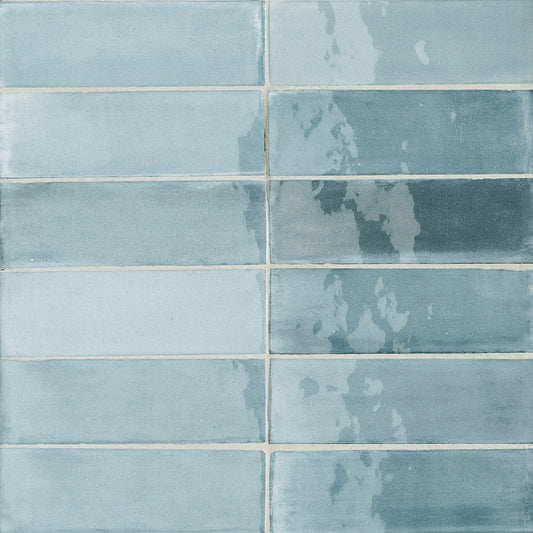 T-Brick Cerulean Gloss Subway 52x160mm
