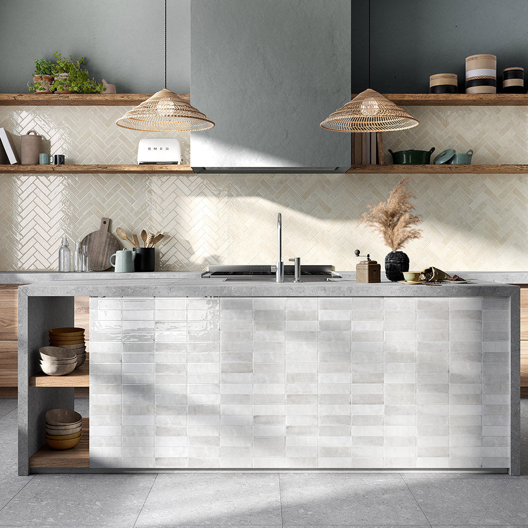 T-Brick Seashell Gloss Subway 52x160mm