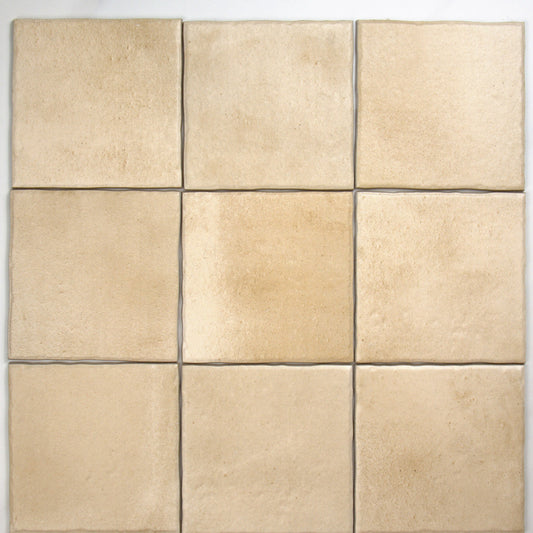 Terracotta Wabi-Sabi 153x153mm top view