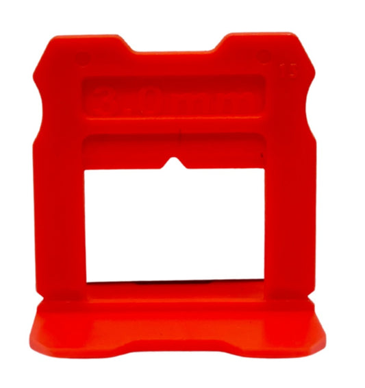 Tile Levelling Clips 3mm Red 3-15mm Tiles (Carton of 2800)