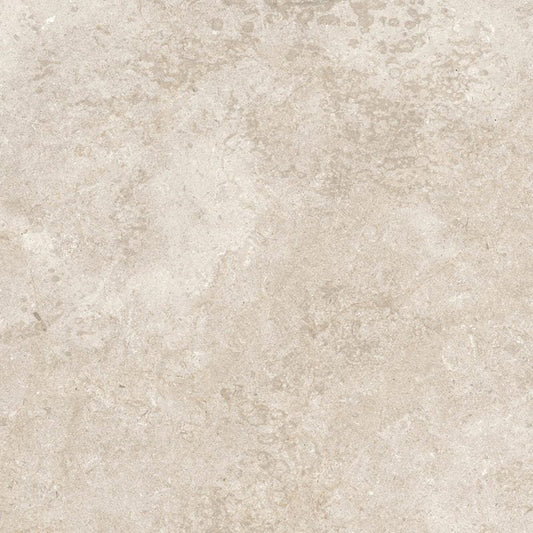 Close-up texture shot of Ventor Beige Modular External tile showing a warm cream stone-effect surface with subtle natural variation and matte finish.