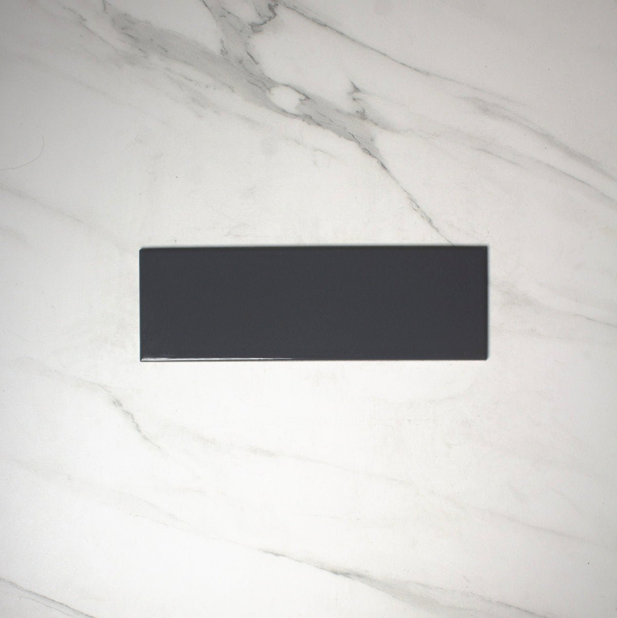 vitra anthracite gloss 100x300mm top view