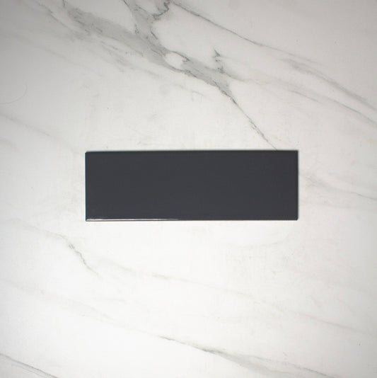 vitra anthracite gloss 100x300mm top view