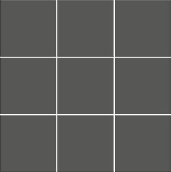 VitrA Anthracite Matt R10B Mosaic 100x100mm tile