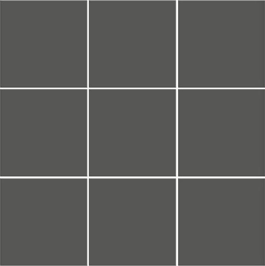 VitrA Anthracite Matt R10B Mosaic 100x100mm tile