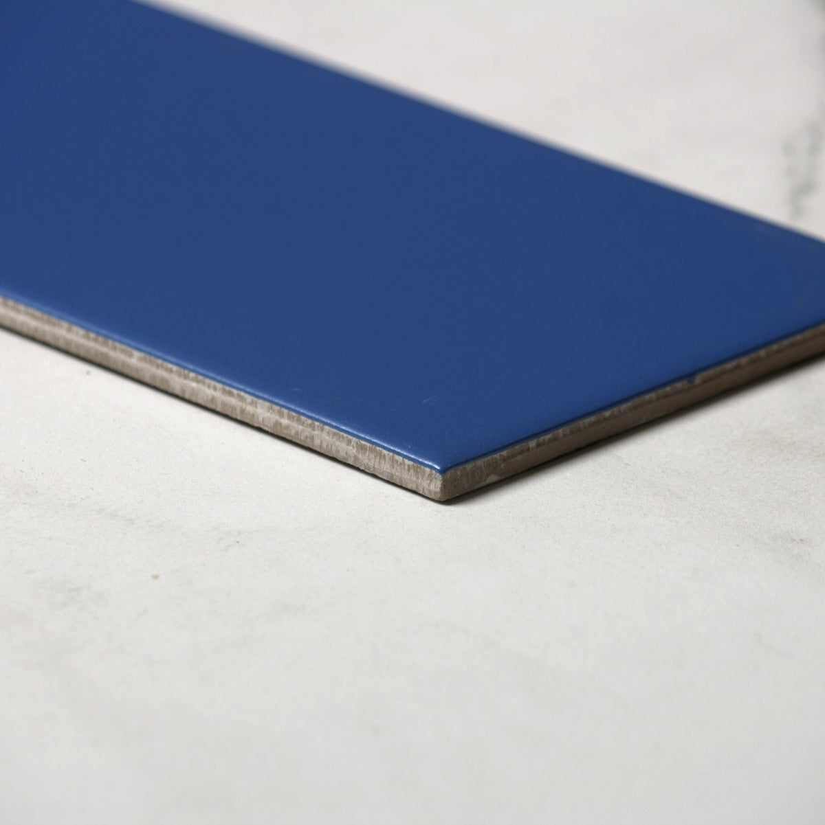vitra aqua blue matt 100x300mm angle view