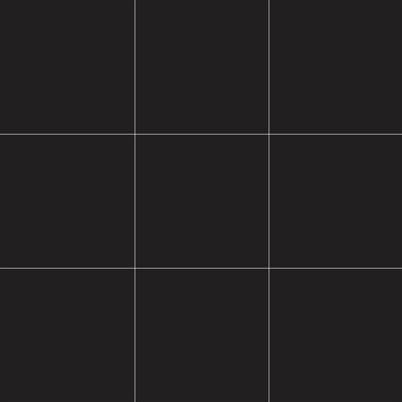 VitrA Black Gloss Mosaic 100x100mm mesh sheet