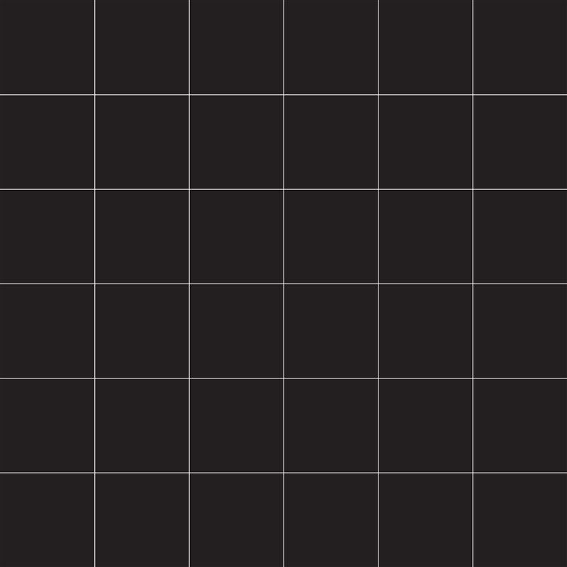 VitrA Black Gloss Mosaic 50x50mm mesh sheet