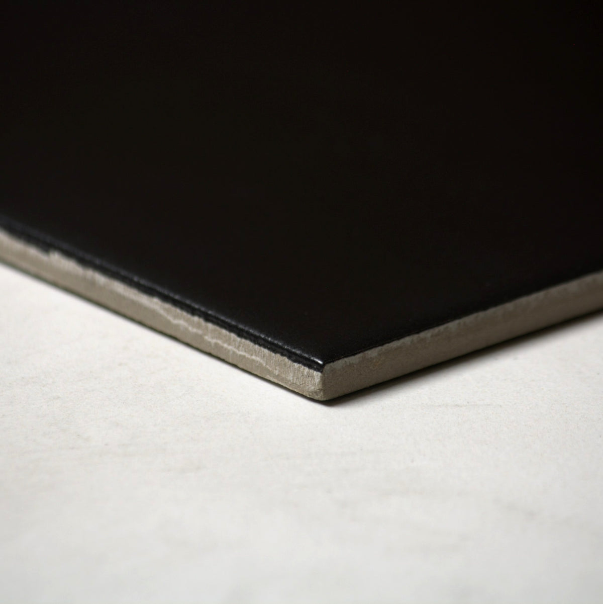 vitra black matt 150x150mm angle view
