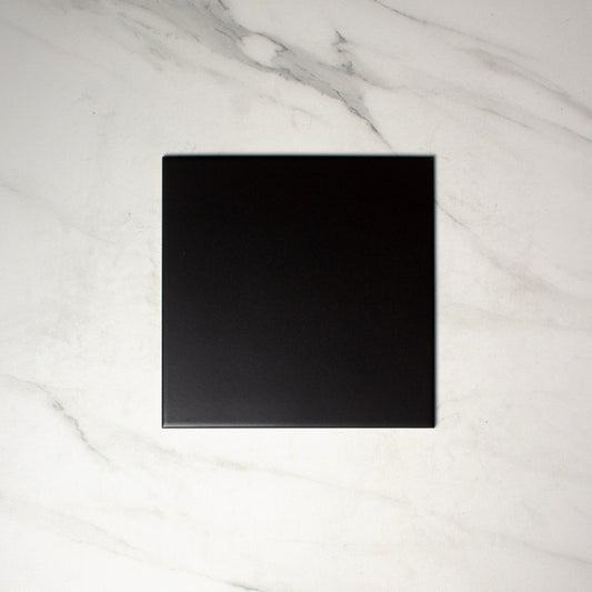 vitra black matt 200x200mm top view