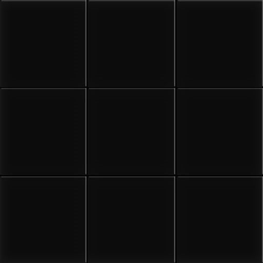VitrA Black Matt R10B Mosaic 100x100mm tile