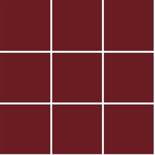 Burgundy Gloss Mosaic 100x100mm mesh sheet
