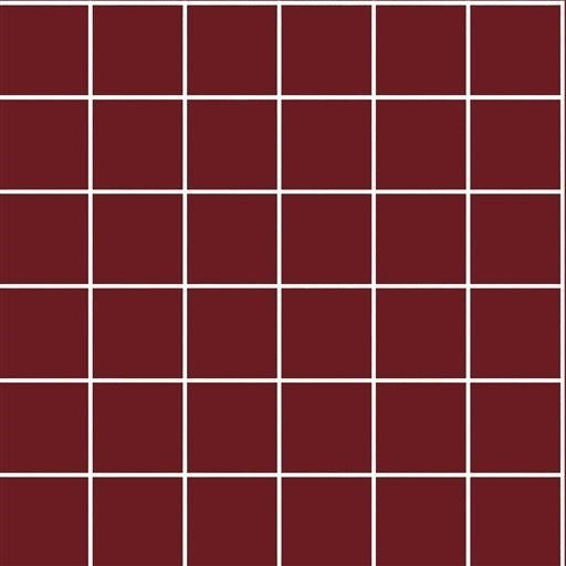 Burgundy Gloss Mosaic 50x50mm mesh sheet