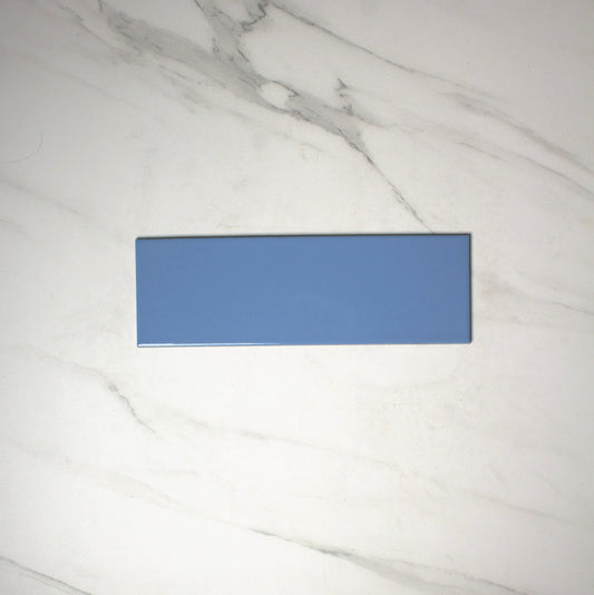vitra cool blue gloss 100x300mm top view