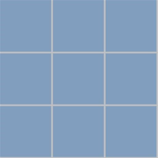 VitrA Cool Blue Gloss Mosaic 100x100mm mesh sheet