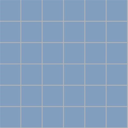 VitrA Cool Blue Gloss Mosaic 50x50mm mesh sheet