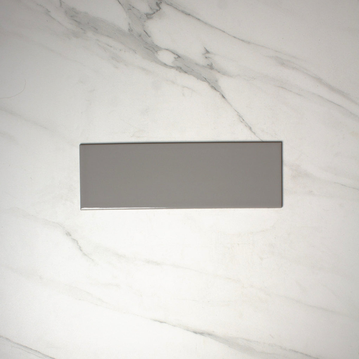 vitra dark grey gloss 100x300mm top view