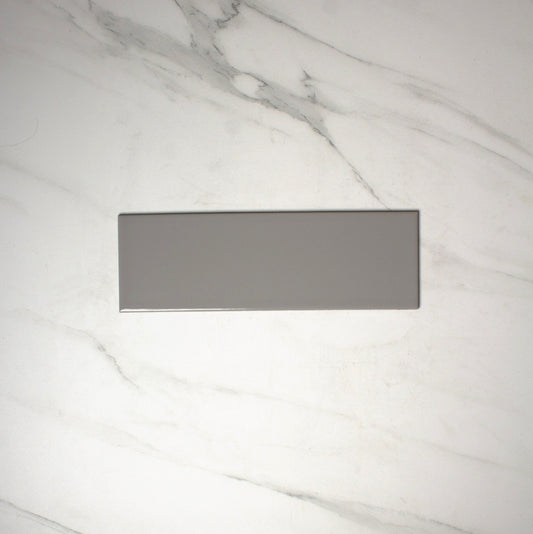 vitra dark grey gloss 100x300mm top view