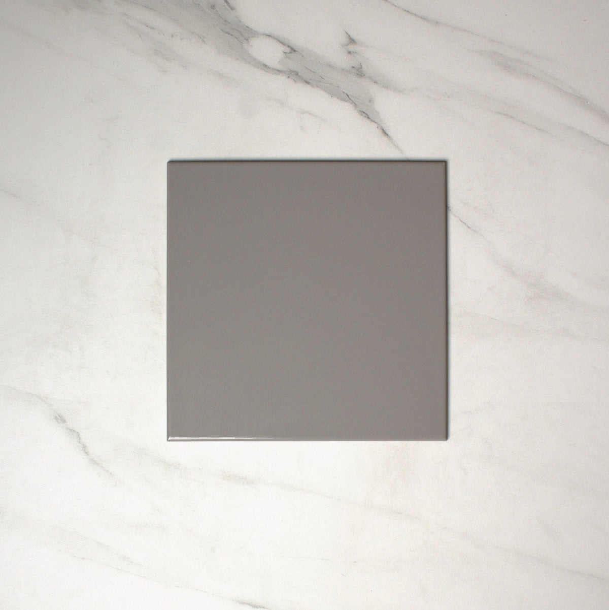 vitra dark grey gloss 200x200mm top view