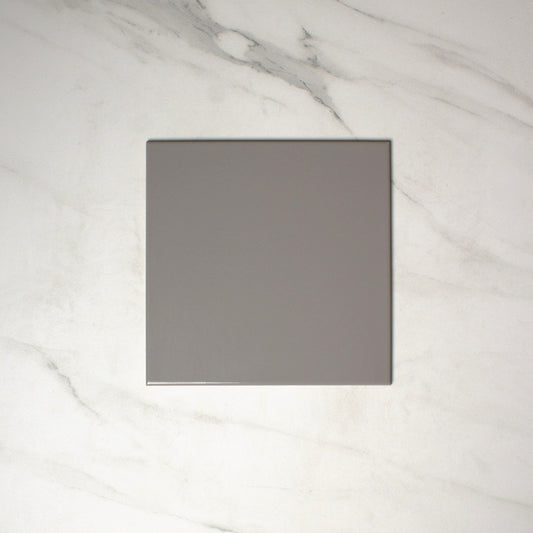 vitra dark grey gloss 200x200mm top view