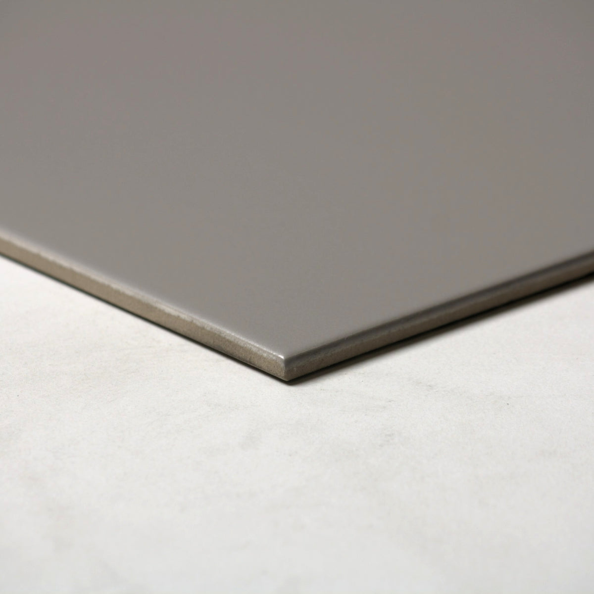 vitra dark grey matt 200x200mm angle view