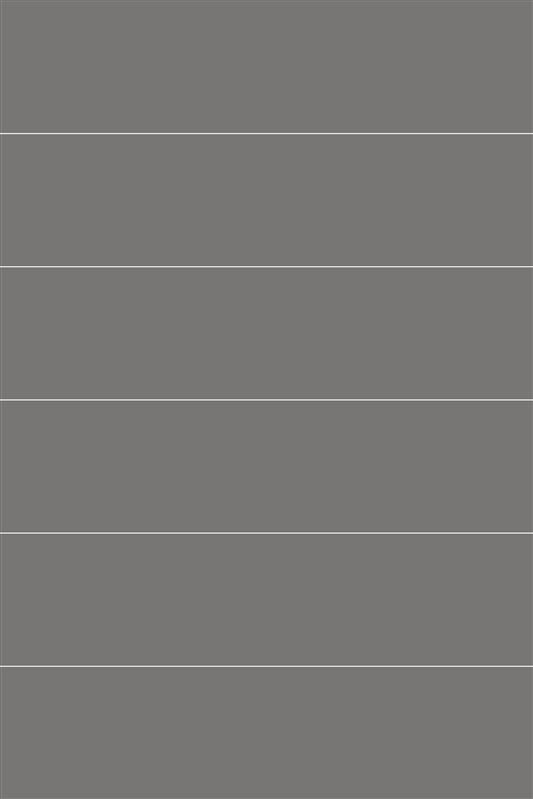 VitrA Dark Grey Matt Mosaic 50x200mm mesh sheet