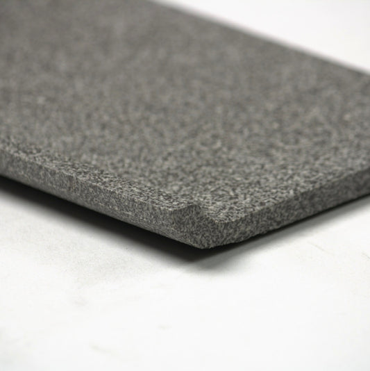 vitra dotti dark grey matt cove 100x200mm angle view