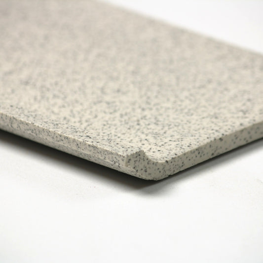 vitra dotti light grey matt cove 100x200mm angle view