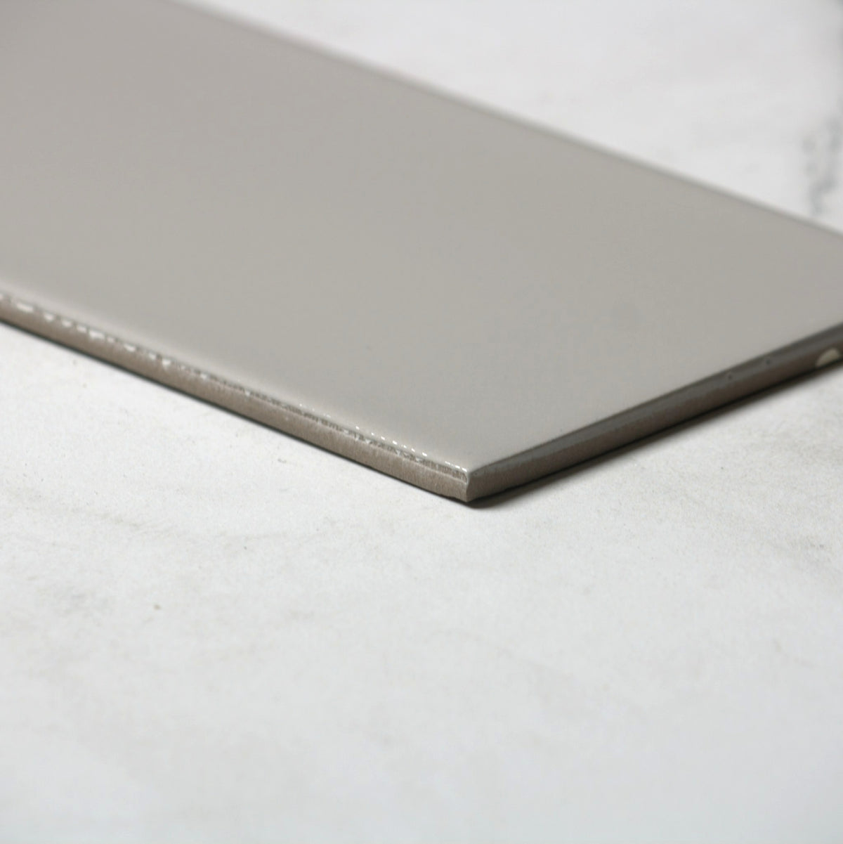 vitra greige gloss 100x300mm angle view