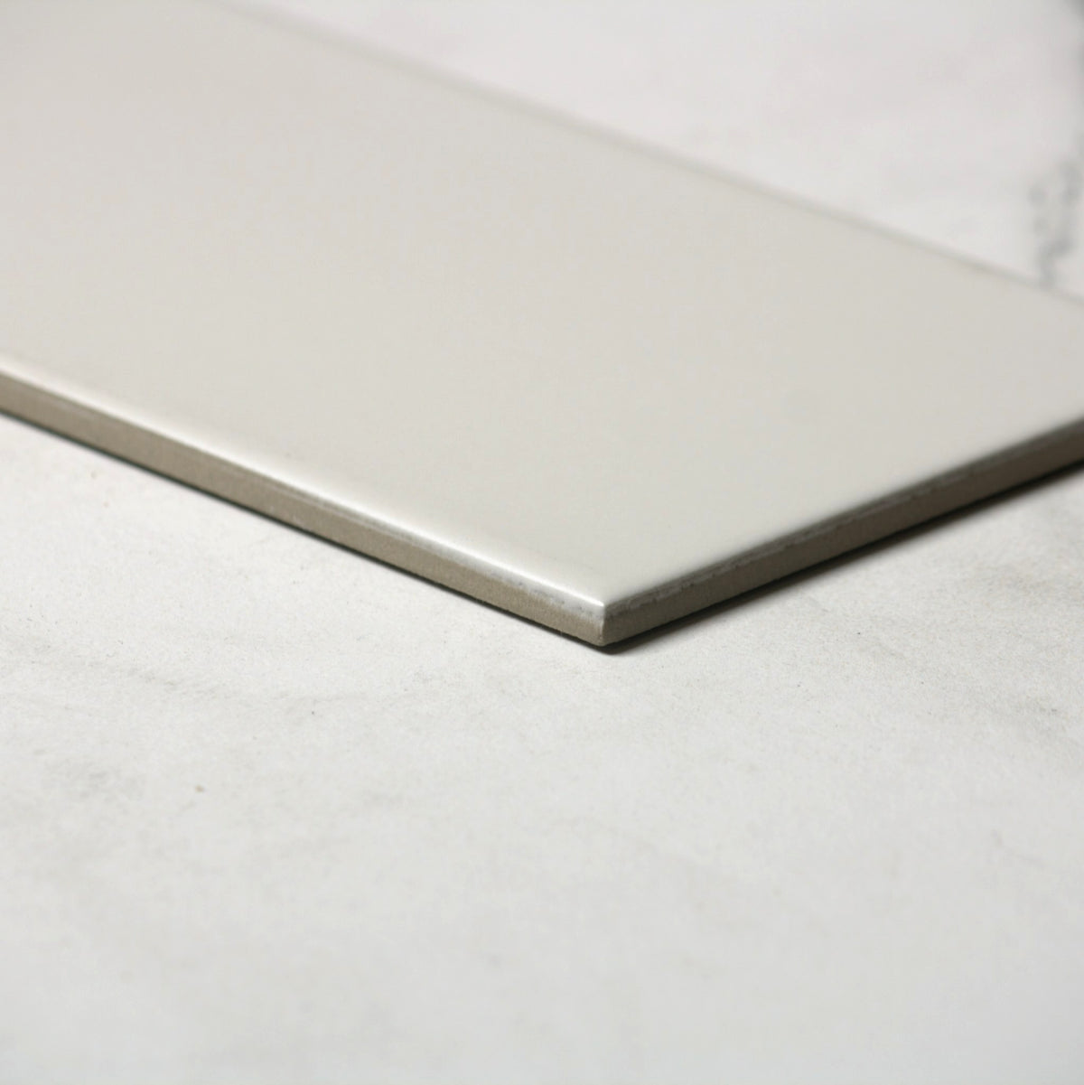 vitra light grey matt 100x300mm angle view