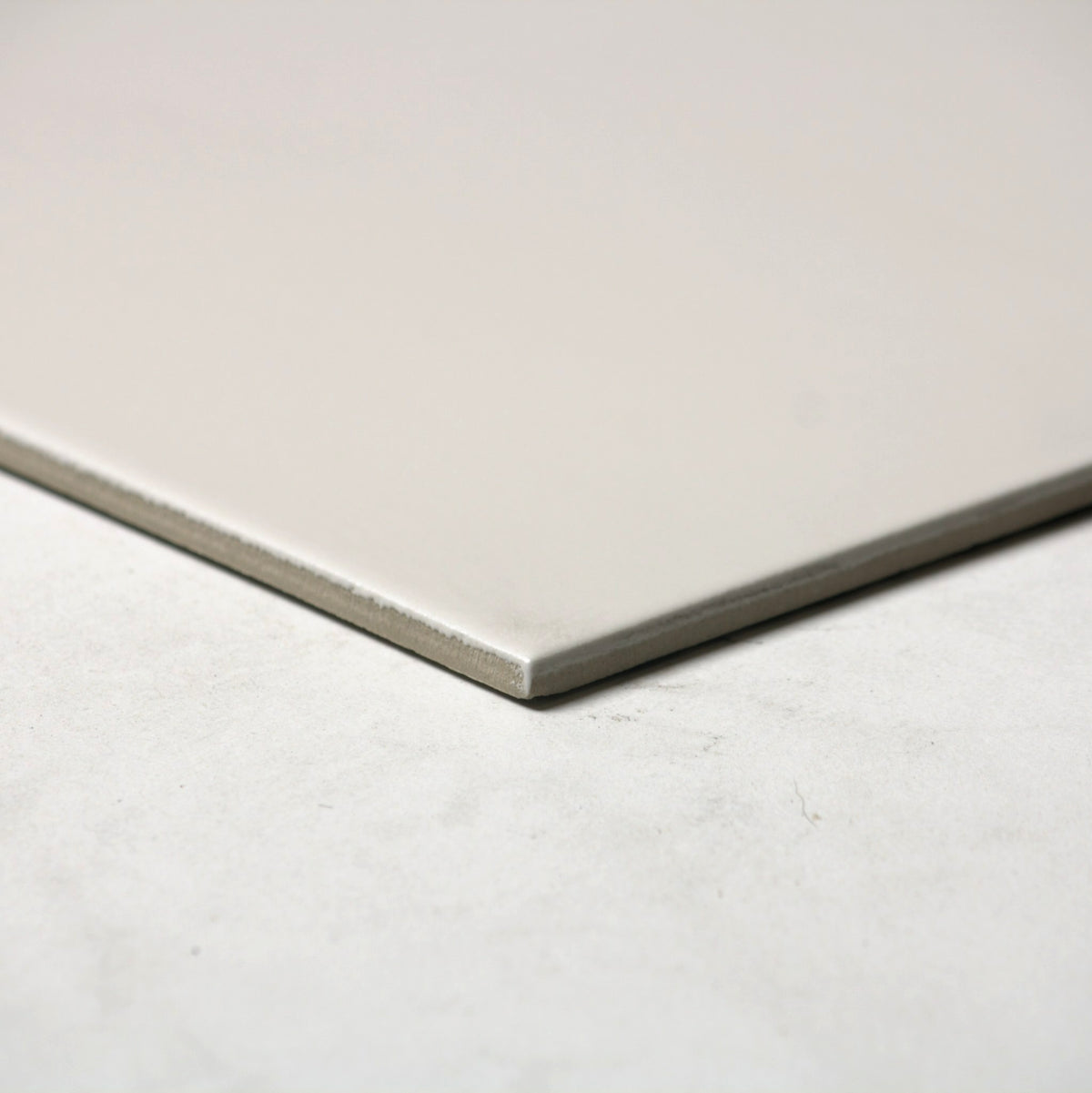 vitra light grey matt 200x200mm angle view