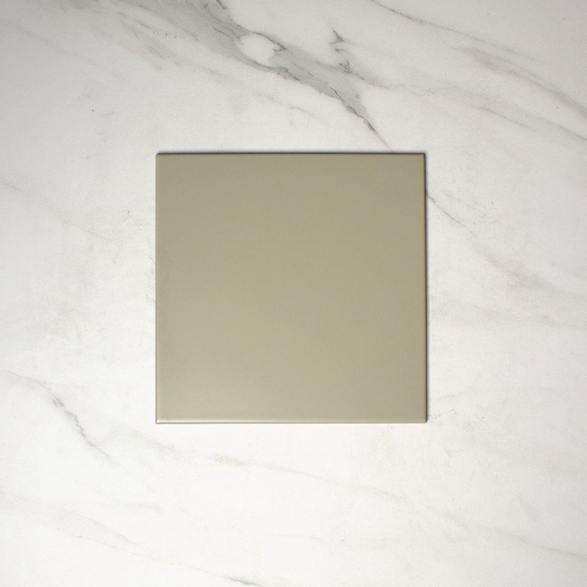 vitra light khaki matt 200x200mm top view