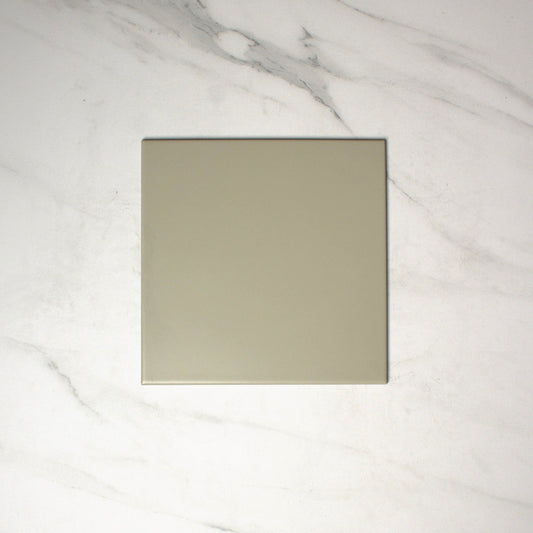 vitra light khaki matt 200x200mm top view