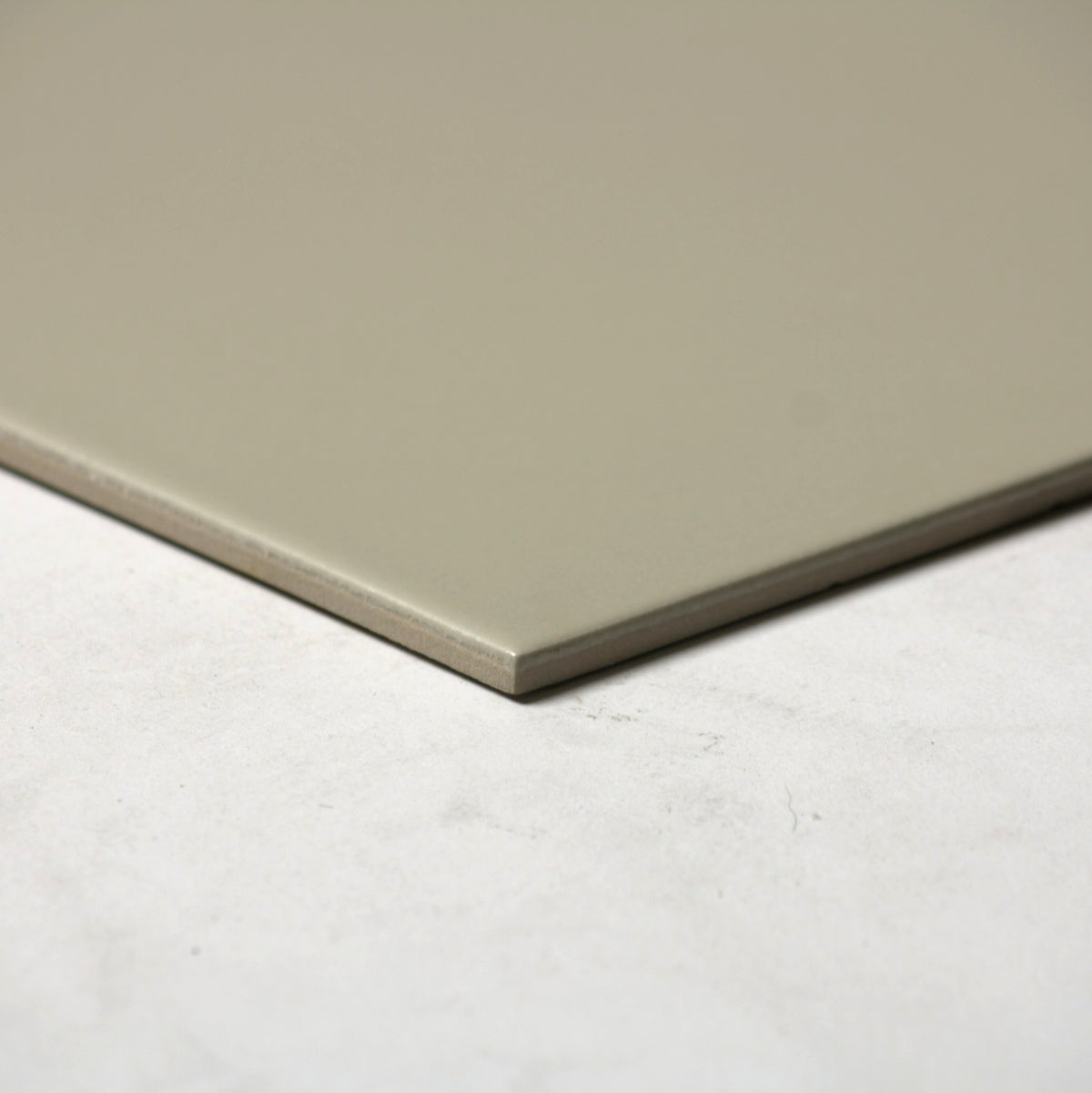 vitra light khaki matt 200x200mm angle view