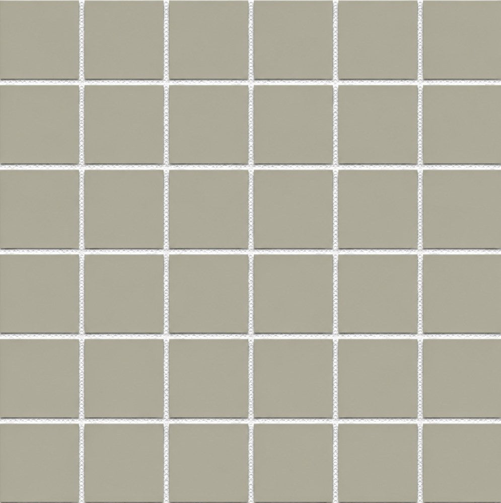 Light Khaki Matt Mosaic 50x50mm mesh sheet