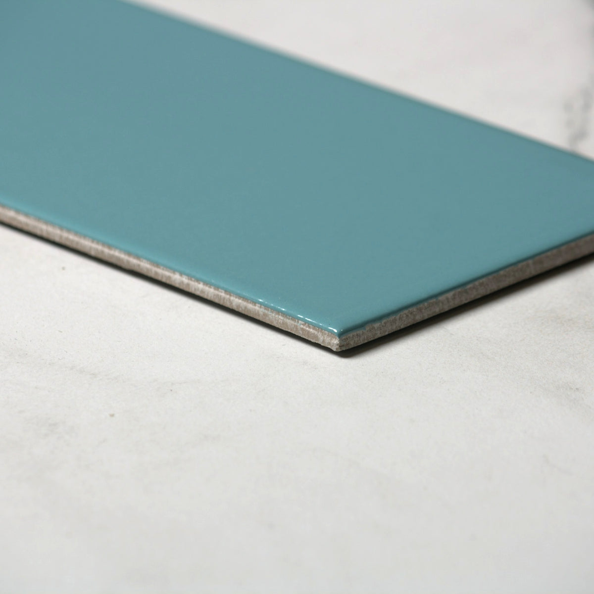 vitra light turquoise gloss 100x300mm angle view