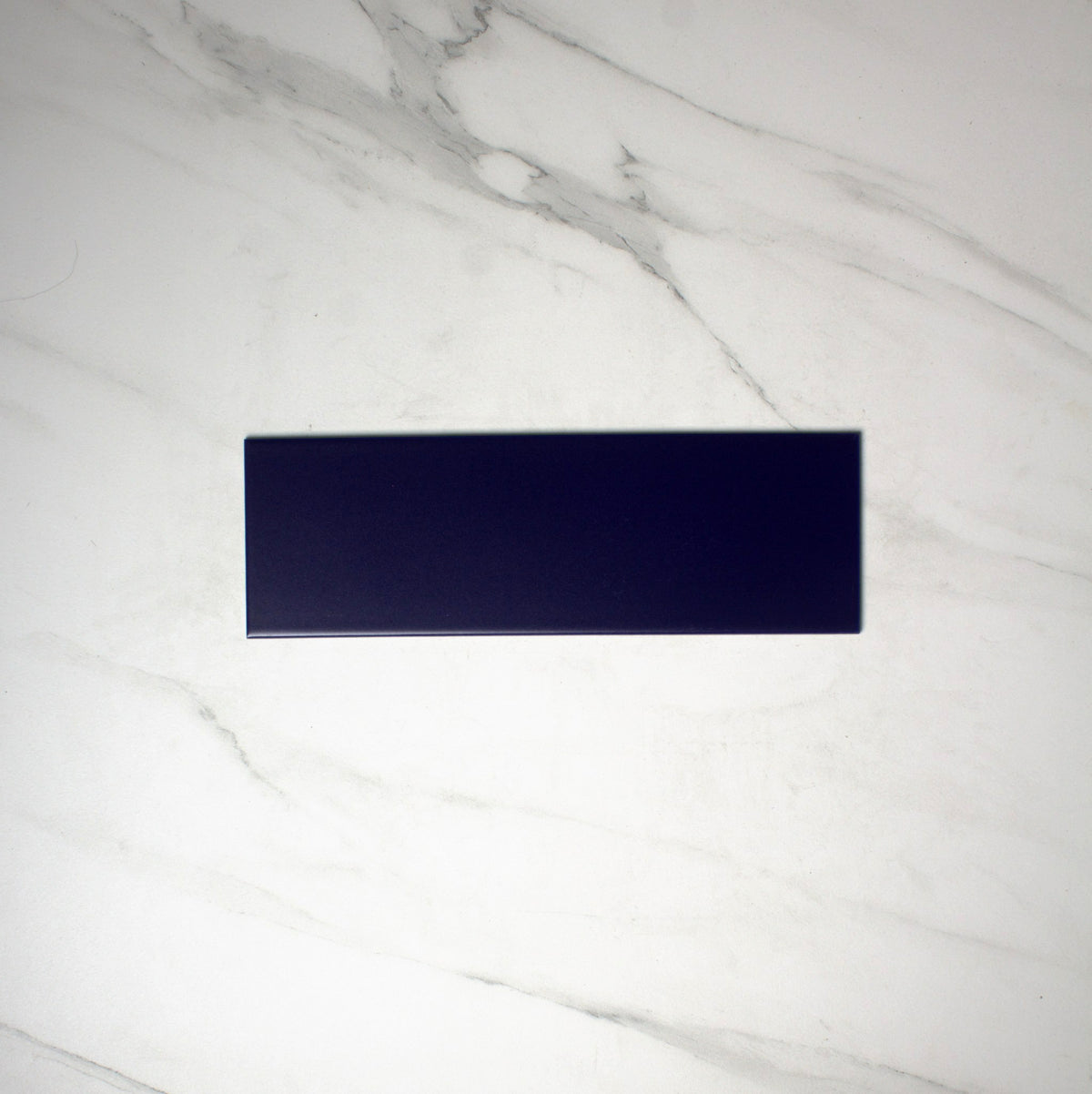vitra midnight blue matt 100x300mm top view