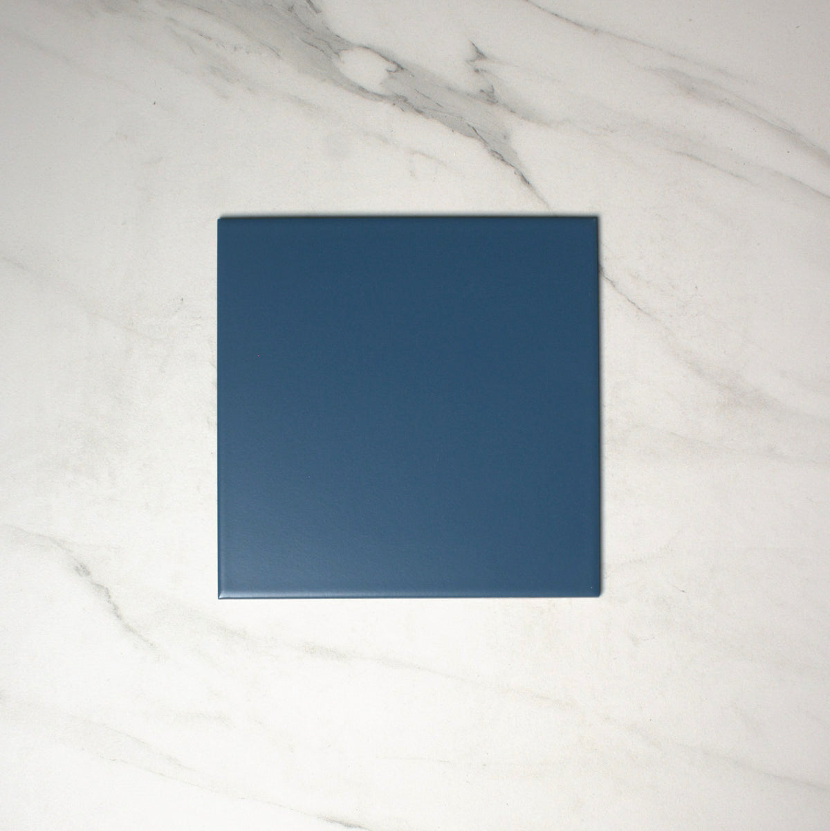 vitra ocean blue matt 200x200mm top view