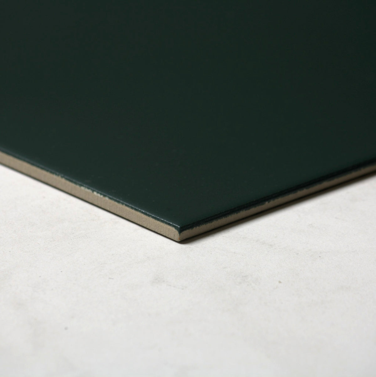vitra pine green matt 200x200mm angle view