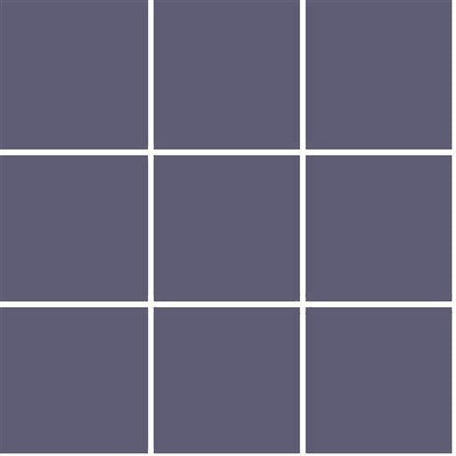VitrA Plum Gloss Mosaic 100x100mm mesh sheet