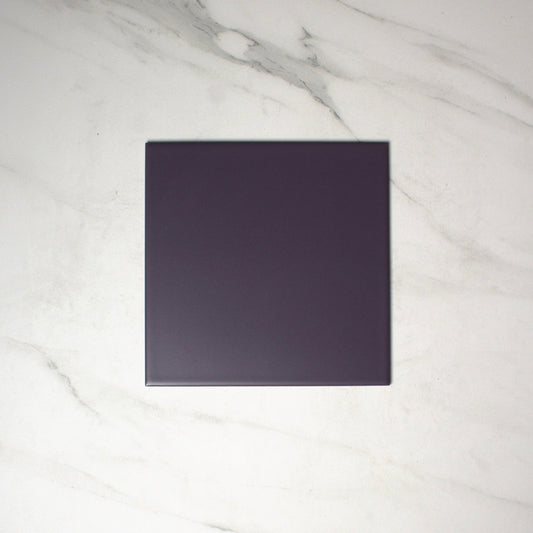 vitra plum matt 200x200mm top view